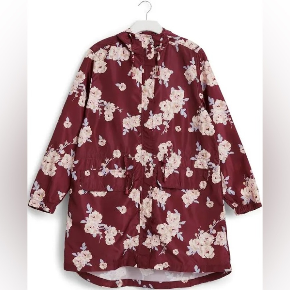 Vera Bradley Packable Raincoat Water Resistant